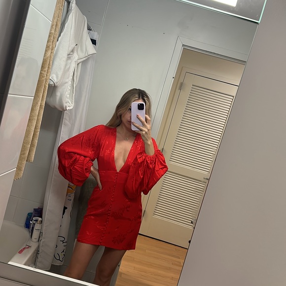 Rat & Boa Scarlet Elegance Dress - Picture 2 of 5